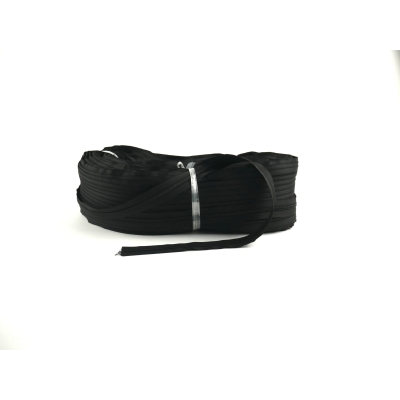 Taśma Suwakowa Zamek 5mm CZARNA - 1mb + 2 SUWAKI
